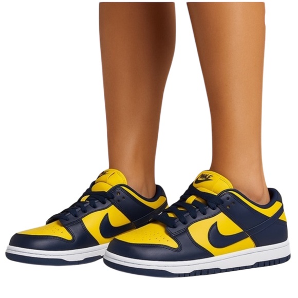 Nike Shoes - 🔥 Nike Dunk Low “Michigan” 2021 | Size 6.5Y / Women’s 8 | Brand New Deadstock